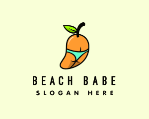 Sexy Mango Bikini logo design