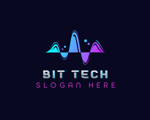 Audio Music Tech logo design