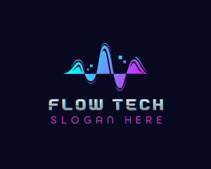 Audio Music Tech logo design