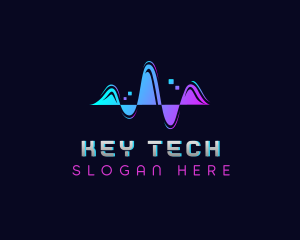 Audio Music Tech logo design