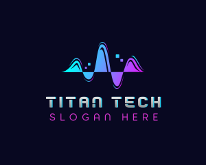 Audio Music Tech logo design