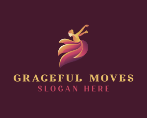 Dancing Woman logo design