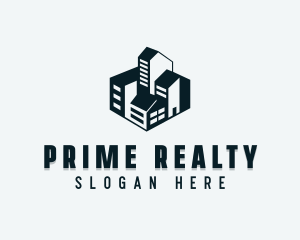 Realty Building Property logo design