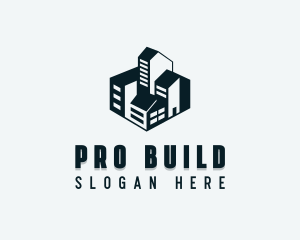 Realty Building Property logo design