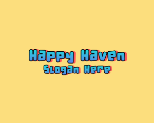 Daycare - Fun Cartoon Daycare logo design