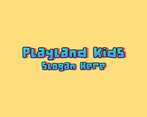 Fun Cartoon Daycare logo design