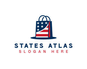 American Store Bag logo design