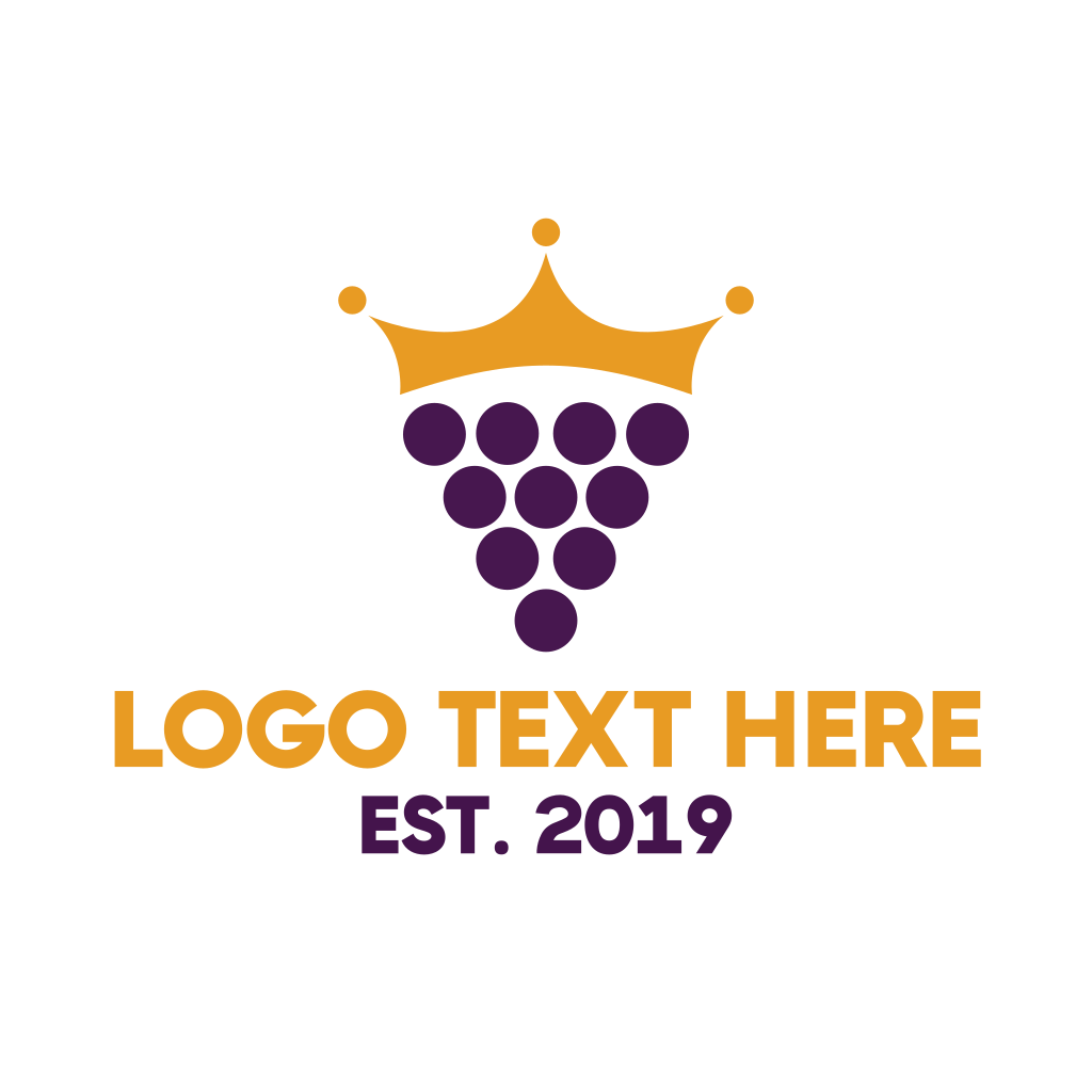 Grape Crown Logo | BrandCrowd Logo Maker