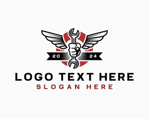 Mechanical - Mechanic Repair Wrench logo design