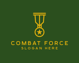 Military - Military Gold Medal logo design