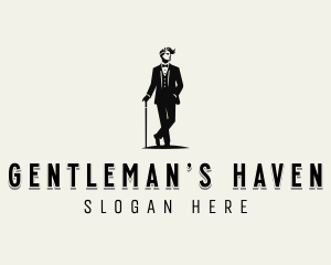 Tuxedo Gentleman Grooming logo design