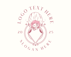 Delicate - Hair Scrunchie Fashion logo design