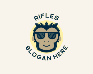 Ape Monkey Sunglasses Logo