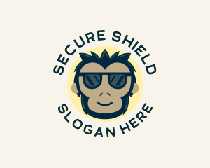 Ape Monkey Sunglasses Logo