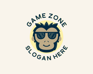 Ape Monkey Sunglasses logo design