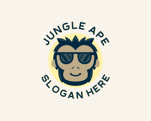 Ape - Ape Monkey Sunglasses logo design