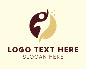 Human - Human Charity Volunteer logo design