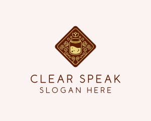 Honey Jar Drink logo design