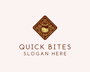 Honey Jar Drink logo design