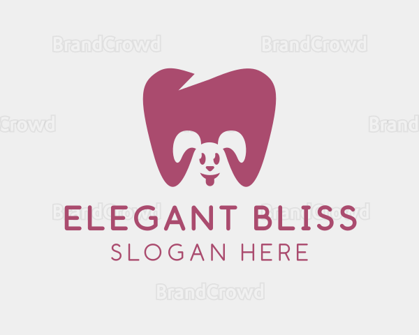 Dental Clinic Dog Logo