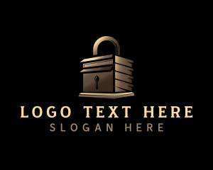 Logistics - Safety Storage Vault logo design