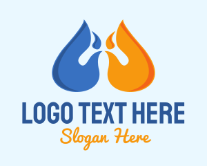 gas station logo design