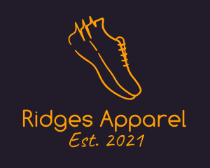 Rubber Shoes Apparel  logo design