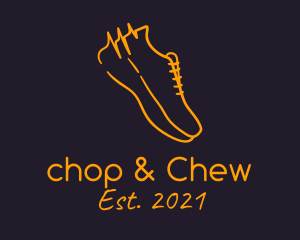 Shoe Repair - Rubber Shoes Apparel logo design