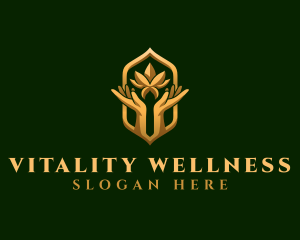 Luxury Lotus Wellness logo design