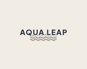 Aqua Ocean Waterpark logo design