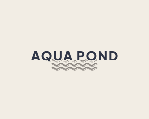 Aqua Ocean Waterpark logo design