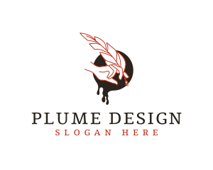 Plume - Plume Feather Ink logo design