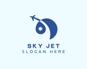 Logistics Plane Airline logo design