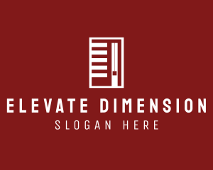 Realty Building Elevator logo design