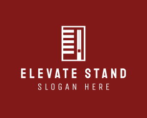 Realty Building Elevator logo design