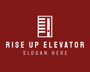 Elevator - Realty Building Elevator logo design