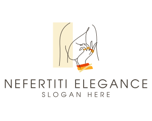 Elegant Woman Jewelry  logo design