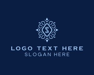 Hotel - Premium Ornament Crest logo design