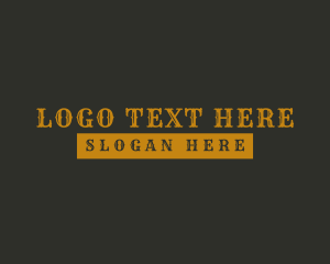 Punk Brand Wordmark Logo