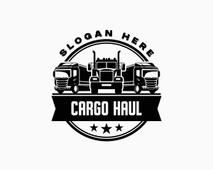 Logistics Cargo Vehicle logo design