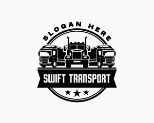 Logistics Cargo Vehicle logo design