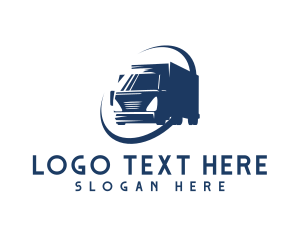 Forwarding - Trailer Truck Movers logo design