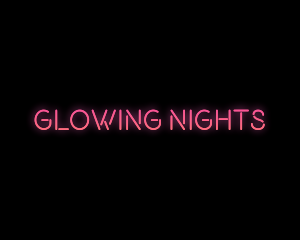 Glowing Neon Lights logo design