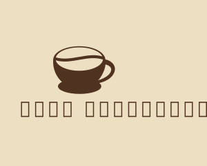 Coffee Bean Cup  Logo