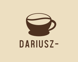 Barista - Coffee Bean Cup logo design