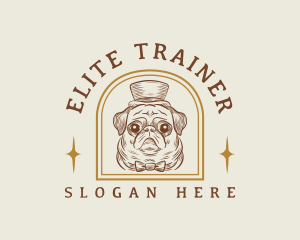 Vintage Dog Grooming logo design