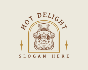 Vintage Dog Grooming logo design