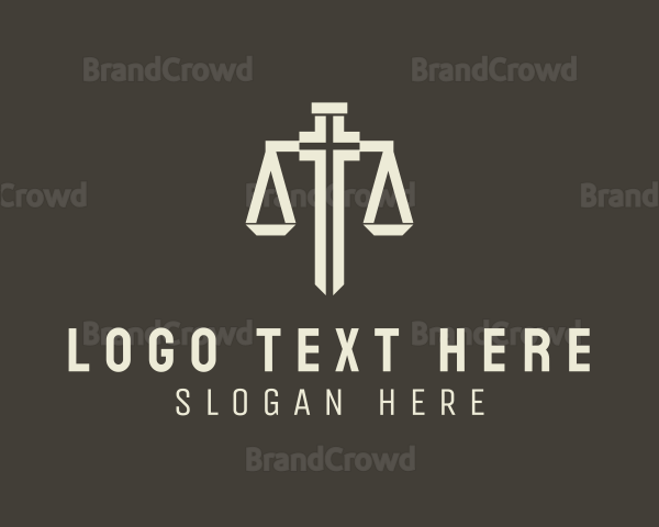 Law Scale Sword Logo