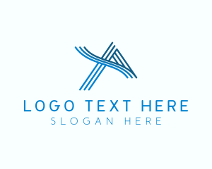Corporation - Professional Business Letter A logo design