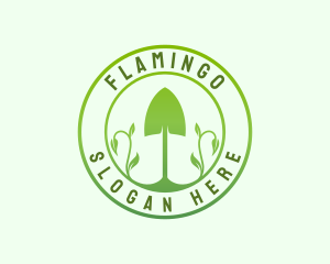 Agriculture - Plant Shovel Gardening logo design